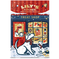 Front image of LILY'S KITCHEN Treat Shop Advent Calendar for Dogs - Pets Villa. 