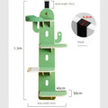 Image size guide of MARTINA Door Hanging Cactus Cat Climber - Pets Villa. 