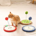 Front image of MARTINA Fruit Sisal Cat Scratching Plate and Ball - Pets Villa. 