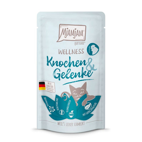 Front image of MJAMJAM Wellness Cat Bones and Joints Chicken - Pets Villa. 