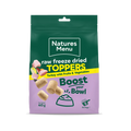 Front image of NATURES MENU Raw Freeze Dried Toppers Turkey and Vegetables 40g - Pets Villa. 