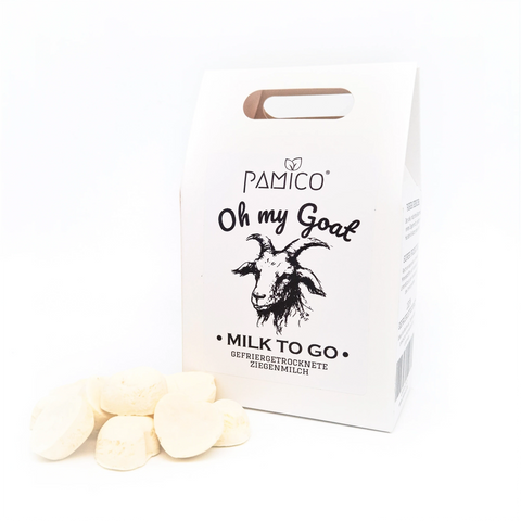 Product image of PAMICO Freeze Dried Oh My Goat Milk To Go 20g - Pets Villa. 