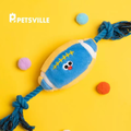 Product image of PETSVILLE Sports Day Crinkle Plush Dog Toys - Pets Villa. 