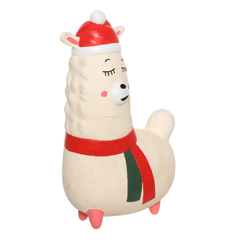 Front image of PET BRANDS Christmas Latex Llama Dog Toy - Pets Villa. 