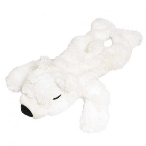 Front image of PET BRANDS Christmas No Stuffing Polar Bear Dog Toy  - Pets Villa. 