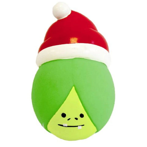 Front image of PET BRANDS Christmas Vinyl Sprout Dog Toy - Pets Villa. 