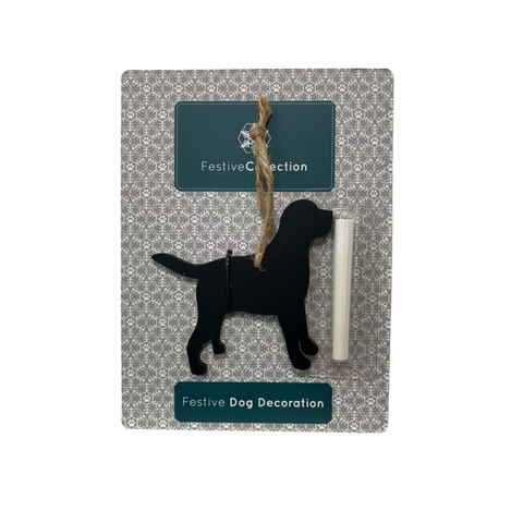 Front image of PET BRANDS Festive Dog Decoration with Chalk - Pets Villa. 