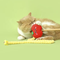 Prouct image of PURLAB Apple and Worm Cat Teaser - Pets Villa. 