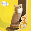 Front image of PURLAB Bread Stand Cat Scratch Board- Pets Villa. 