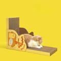 Product image of PURLAB Bread Stand Cat Scratch Board - Pets Villa. 