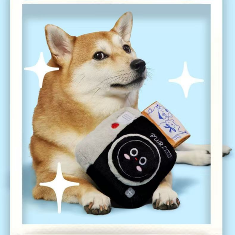 Front image of PURLAB Polaroid Pet Snuffle Toy  - Pets Villa. 
