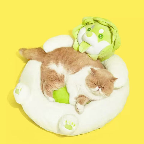 Front image of PURLAB Vegetable Dog Pet Bed  - Pets Villa. 