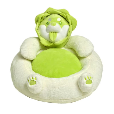 Standalone image of PURLAB Vegetable Dog Pet Bed  - Pets Villa. 