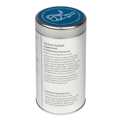 Back image of PURRFORM Hairball Supplement 250g - Pets Villa.