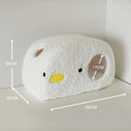 Size guide image of PURROOM Chick Shaped Sleeping Pet Nest - Pets Villa. 