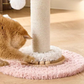Close up of the ball track of Pink Star Carousel Cat Scratching Post - Pets Villa. 