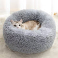 Product image of Plush Doughnut Pet Bed - Pets Villa. 