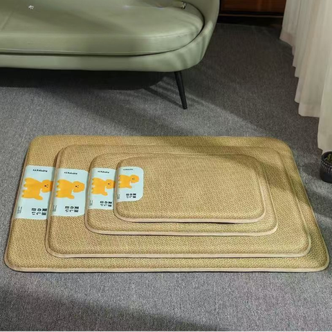 Sizing image of Rattan Cooling Pet Mat - Pets Villa.