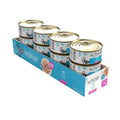 Image of the multipack of SCHESIR Complementary Tuna Fillet in Broth 70g - Pets Villa. 