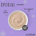 Image product of SCHESIR Special Mousse Light Chicken Low Calories - Pets Villa. 