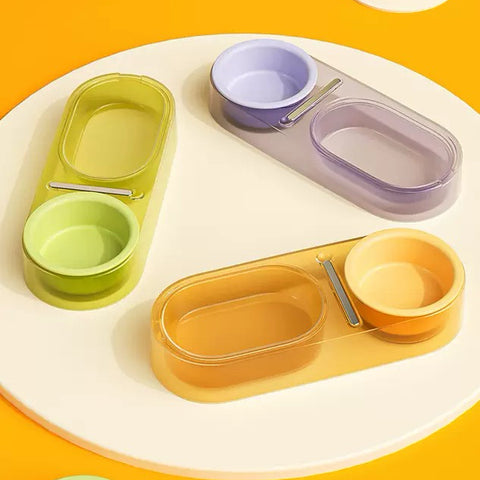 Image of all SOFT ZOO Chubby Mixing Spoon and Bowl Set variants - Pets Villa.