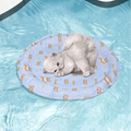 Kitten using Snorkel Pup Pet Cooling Mat - Pets Villa. 