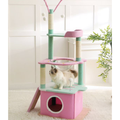 Front image of Sprinkle Ice Cream Cat Tree - Pets Villa. 