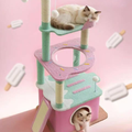 Product image of Sprinkle Ice Cream Cat Tree - Pets Villa.