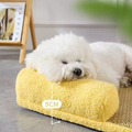 Close up image of Summer Pet Rattan Cooling Mat Nest - Pets Villa. 