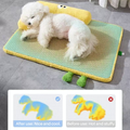 Product image of Summer Pet Rattan Cooling Mat Nest - Pets Villa.