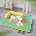 Product image of Summer Pet Rattan Cooling Mat Nest - Pets Villa. 