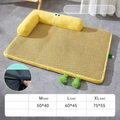 Sizing image of Summer Pet Rattan Cooling Mat Nest - Pets Villa. 