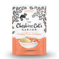 Front image of THE CHESHIRE CAT'S GARDEN Irresistible Turkey, Tuna and Prawn - Pets Villa. 