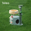 Front image of TOLEA Litte Monster Cat Tree 68cm - Pets Villa. 