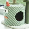 Close up image of TOLEA Litte Monster Cat Tree 68cm - Pets Villa. 