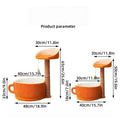 Product size of Teacup and Bee Cat Scratcher and Bed - Pets Villa. 