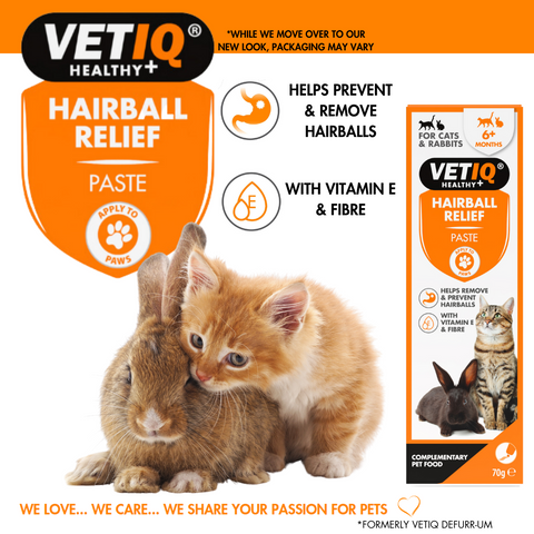 VETIQ Defurr-um Hairball Remedy For Cats 70g