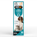 Front image of VETIQ Ear Cleaner 100ml - Pets Villa. 
