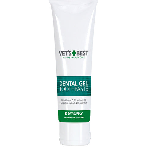 Product image of VET'S BEST Dental Gel Toothpaste with Silicone Finger Brush - Pets Villa. 
