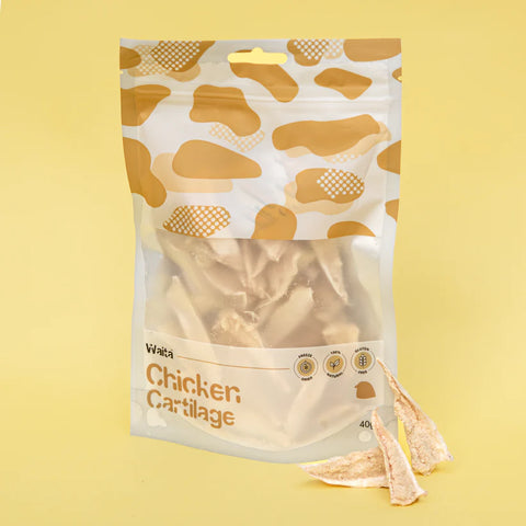 Front image of WAITA Freeze Dried Chicken Cartilage 40g - Pets Villa