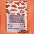 Front image of WAITA Freeze Dried Duck Blood Cubes 50g - Pets Villa. 