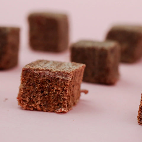 Cube image of WAITA Freeze Dried Venison Cubes 50g  - Pets Villa. 