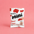 Front image of WAITA Mini Freeze Dried Beef Liver Cubes 20g  - Pets Villa. 