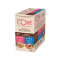 Front image of WELLNESS CORE Adult Cat Tuna Flake Selection Multipack 8x79g - Pets Villa. 
