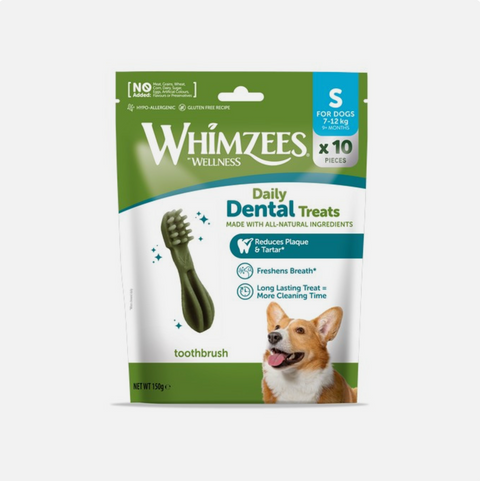Small variant image of WHIMZEES Daily Dental Treats Toothbrushes  - Pets Villa. 