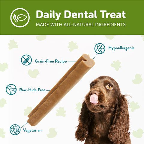 Ingredients image of WHIMZEES Puppy Daily Dental Treats XS/S 28 Treats - Pets Villa. 