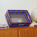 Product image of ZEZE Checkered Cardboard Cat Scratcher Box - Pets Villa. 