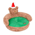 Product image of ZEZE Christmas Bear Sofa Bed - Pets Villa.