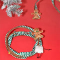 Folded image of ZEZE Christmas Circle Cat Tunnel - Pets Villa. 