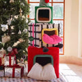 Pillow images of ZEZE Christmas Gift Box Cat Frame  - Pets Villa. 